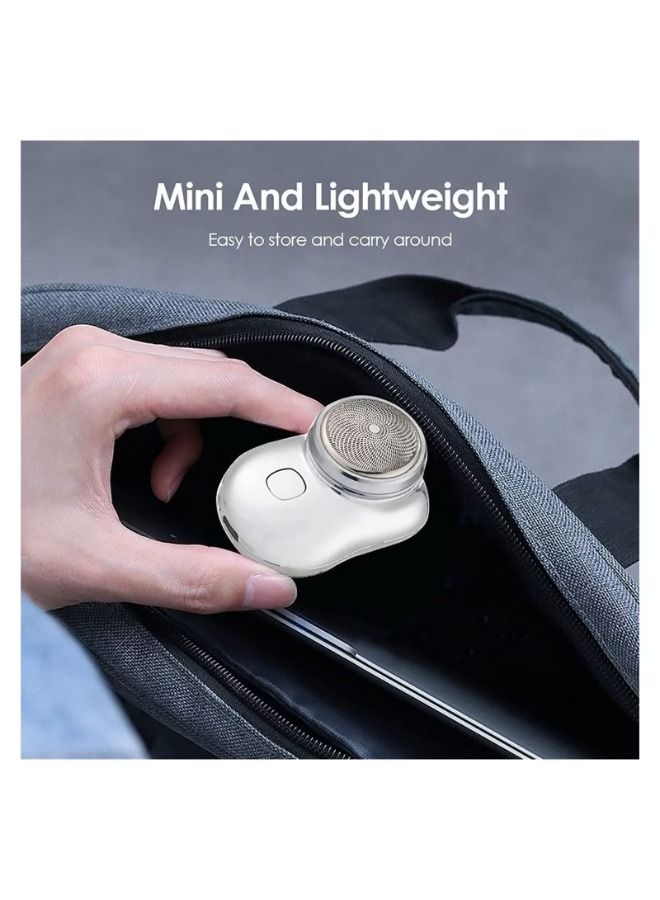 Mini Shaver Portable Electric Shaver, 2023 New Pocket Portable Electric Shave, Magic USB Mini Shaver Electric Razor For Men - Image 2