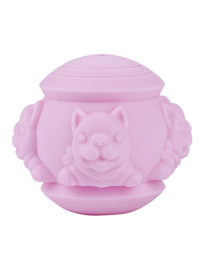 Silicone Pet Ball Pink - Image 1