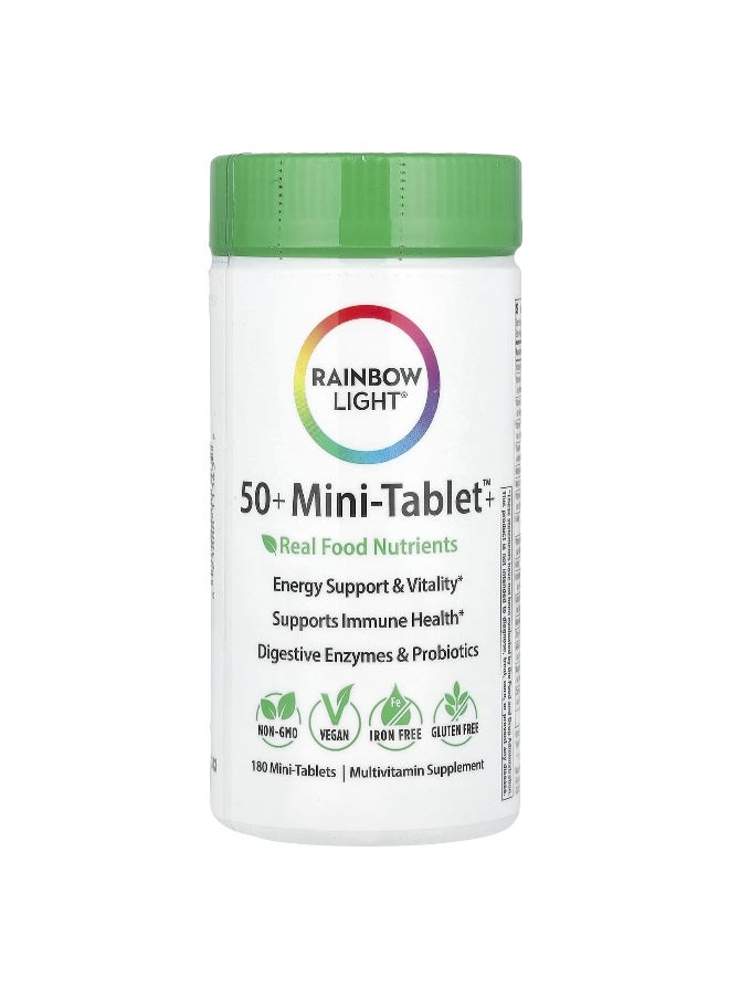 Rainbow Light Rainbow Light, 50+ Mini-Tablet™+, 180 Mini-Tablets  - Image 1