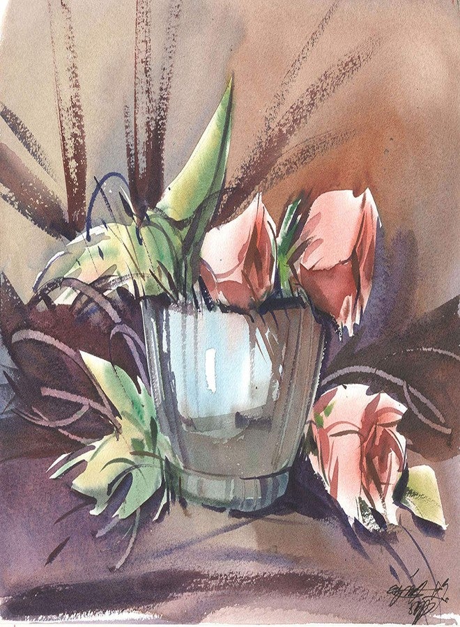 CAMPAP Arto Watercolour Paper 300gsm, Noblesse, 100% Cotton, A3, Spiralbook of 12 sheets - Image 3