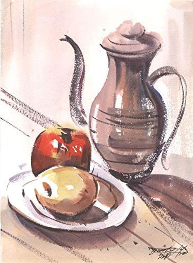 CAMPAP Arto Watercolour Paper 300gsm, Noblesse, 100% Cotton, A3, Spiralbook of 12 sheets - Image 2