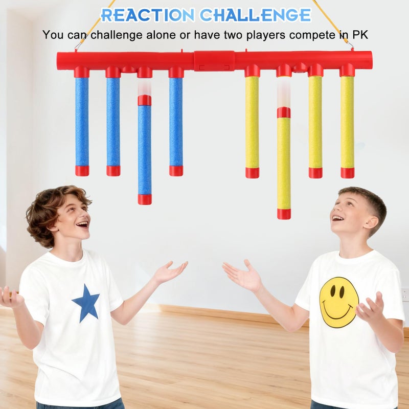 ATG Reflex Sticks Challenge Game â€“ Remote Control, 3 Speed Modes, Solo/Dual Play â€“ Hand-Eye Coordination & Reaction Training Toy â€“ Drop Sticks Game for Kids & Adults - Image 5