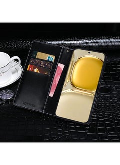 IDEWEI Case For Motorola Edge 50 Neo Crocodile Texture Leather Phone Case  - Image 3