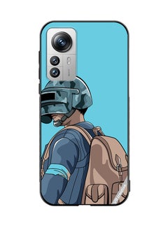 VR CREATIVE Protective Case Cover For Xiaomi 12 Pro Helmet And In Military Uniform Design Multicolour  - Image 1