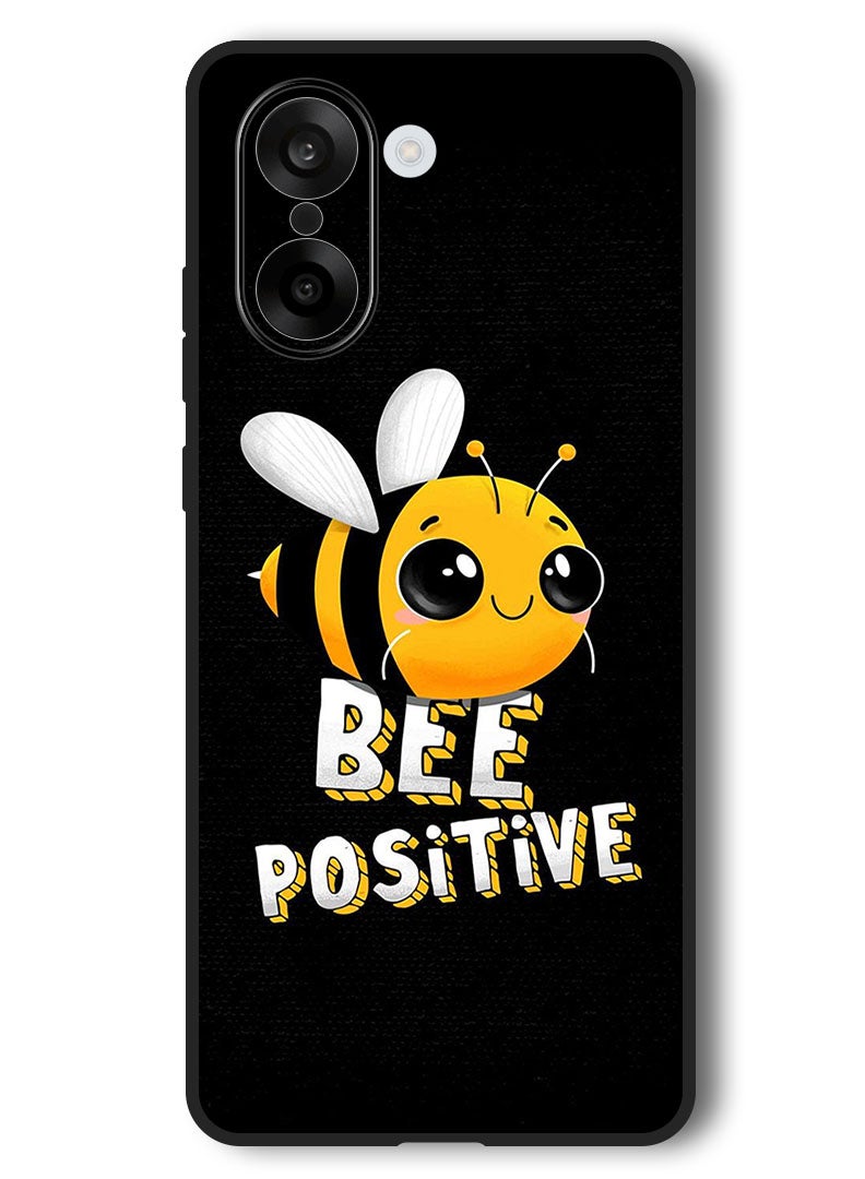 Theodor Case Compatible with OnePlus Nord CE 5 6.77 Inch Protection Shockproof Bumper Cover Bee Positive - Image 1