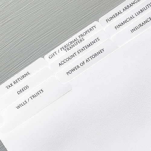 Nancy Nikko Estate Planning Portfolio 3-Ring Binders – Leather Like Feel with Gold Debossed Title. Dividers and Sheet Protectors Included (Estate Planning Portfolio, Green, 2" Capacity) - Image 5