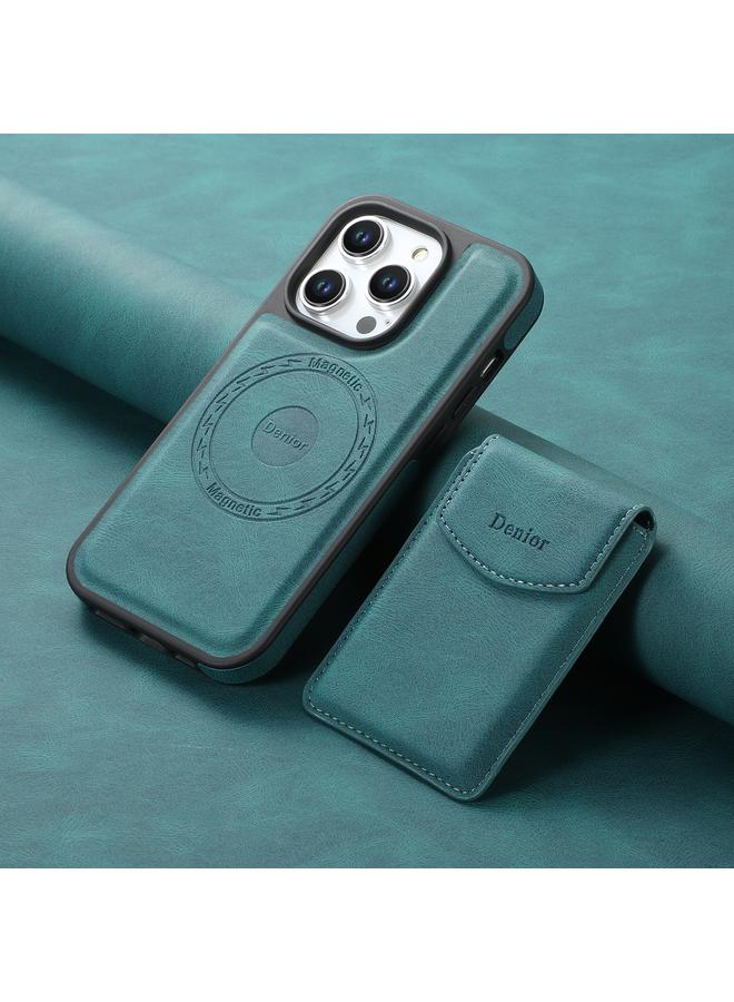 Denior Case For iPhone 13 Pro D19 Skin Feel MagSafe Detachable Card Slot Phone Case - Image 2