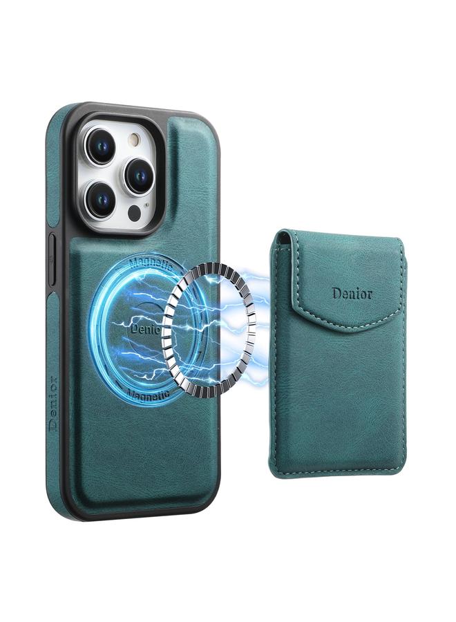 Denior Case For iPhone 13 Pro D19 Skin Feel MagSafe Detachable Card Slot Phone Case - Image 1
