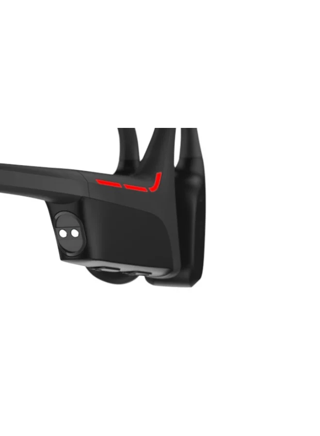 Suunto WING Open Ear Wireless Headphones | Lightweight & Stable, With LED & Smart Head Movement Control, IP67 Water Resistant, Easy & Comfortable Wear,  Made for Outdoor Adventures, Sports Wear - Black