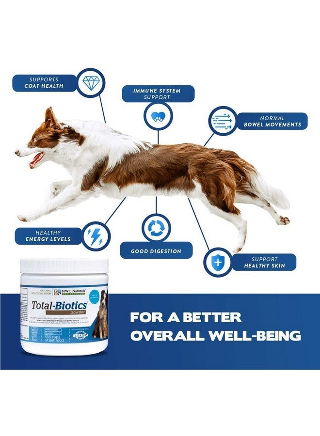 NWC Naturals Total Biotics & Probiotics For Dogs And Cats, 365 Cups Treats, 8 Ounces - Image 4