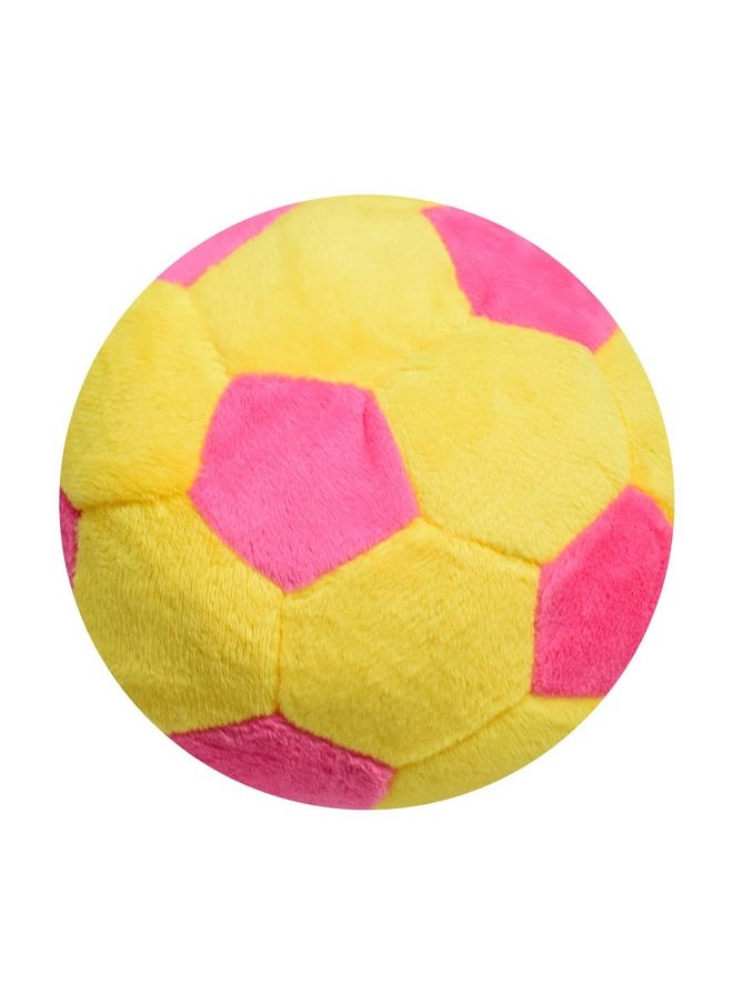ERRECOM Ultra Random Soft Premium Big Stuffed Soft Toy Ball for Infants, Baby Boys & Girls Perfect for Gifting Kids on Birthdays (Multicolour) 7" Pack of 1  - Image 1