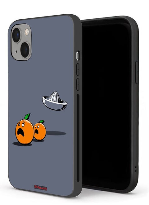 Apple iPhone 13 mini Protective Case Minimalism Digital Art Humor