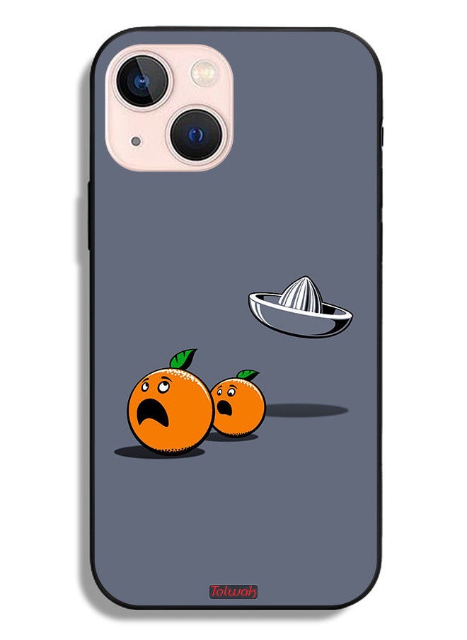 Tolwak - Apple iPhone 13 mini Protective Case Minimalism Digital Art Humor - Image 1