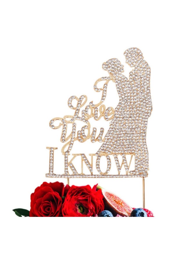 Spin Mr And Mrs Wedding Cake Insert Card Bride And New Love Wedding Wedding Cake Decoration Accessories - Image 1