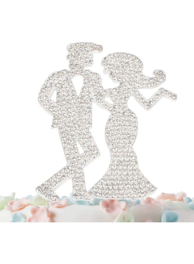 Spin Mr And Mrs Wedding Cake Insert Card Bride And New Love Wedding Wedding Cake Decoration Accessories - Image 4