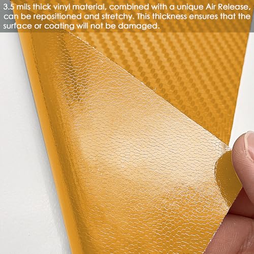 LANZMYAN Compatible with Bowtie Logo Wrap Stickers Cut-Your-Own Emblem Overlay DIY Decals for Chevy 3PCS Gold - Image 4