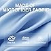 Zeefpod 60Pack Microfiber Cleaning Cloths for Glasses 6x7 Inch Premium Lens Cleaning Cloth for Screens Cameras Eyeglasses Cell Phone LCD TV ScreensBlackGrey and Light Blue - Image 4