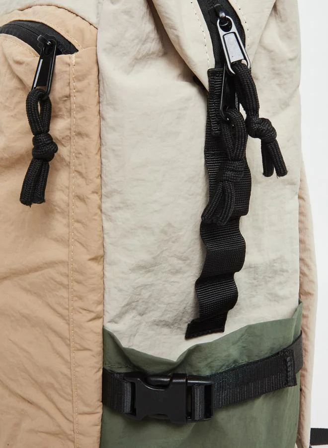 Styli Color Block Travel Backpack