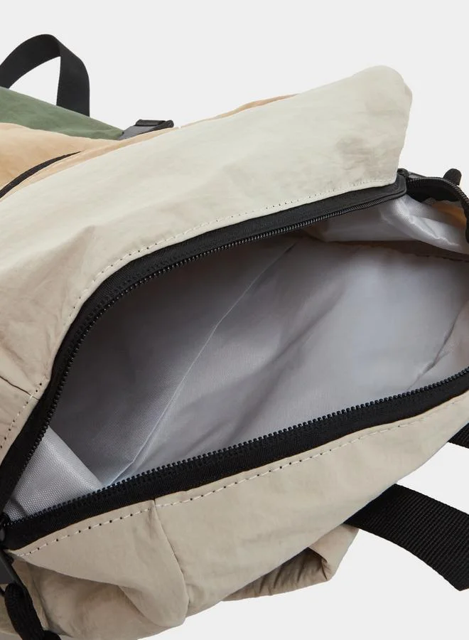 Styli Color Block Travel Backpack