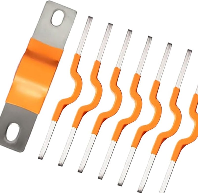8Pcs Tin Plated Copper Bus Bars Kit for Solar Power and Deep Cycle Battery - Image 5