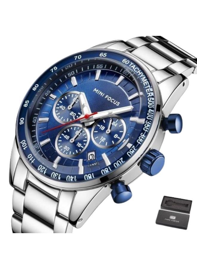 Mini Focus Original Brand Men's Quartz Stainless Steel Watch MF0187G.03 - Image 3