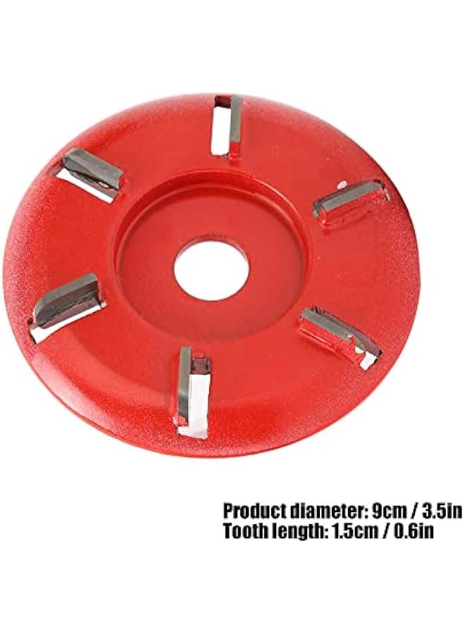 Upgraded 6 Teeth Wood turb0 Carving Disc Set , Wood Carving Disc 6 Teeth Grinder Wheel Disc Angle Grinder Chainsaw Wheel Woodworking Disc Wood Shaping Wheel Chain Saw Disc Circular Saw Blade - Image 5