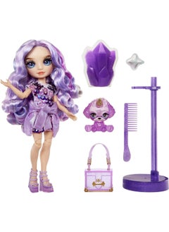 Toyfest Rainbow High Violet Glitter Slime and Pet Series Doll  - Image 1
