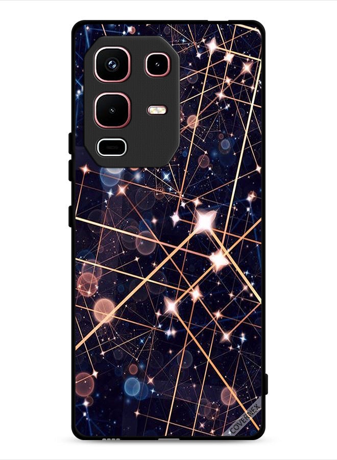 Covernex Infinix Note 50s Protective Case Cover Pattern Of Lighting Curves - Image 1