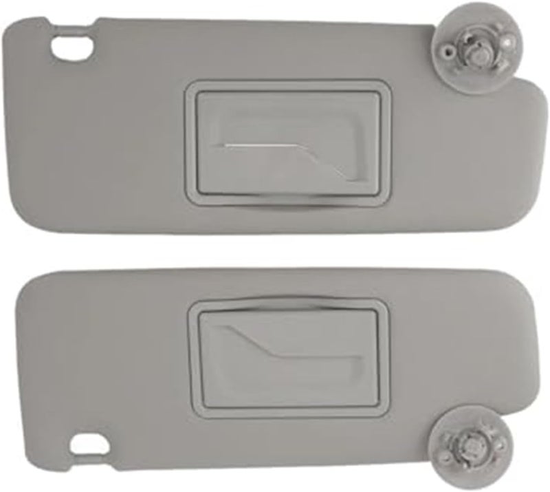 Vuzmode Gray Car Sun Visor with Mirror - Image 3