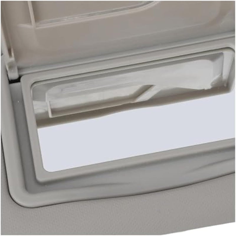 Vuzmode Gray Car Sun Visor with Mirror - Image 5