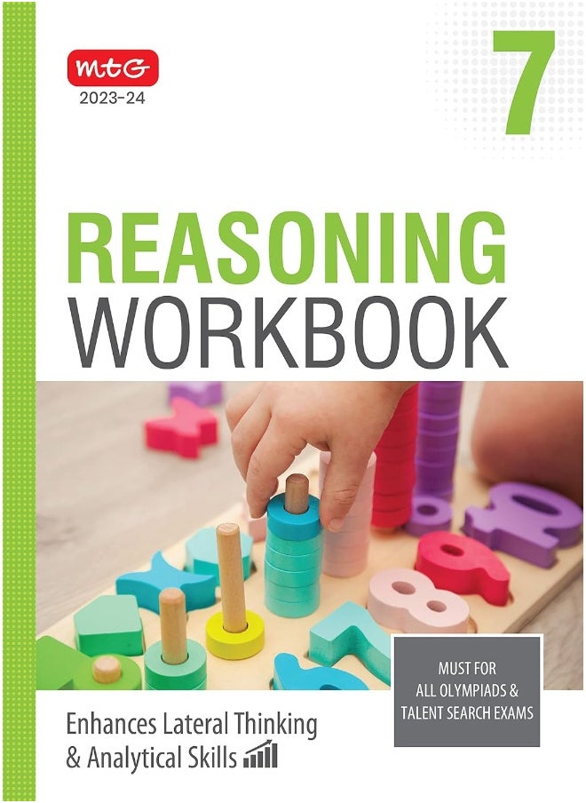 MTG Olympiad Reasoning Workbook Class 7 - Enhances Lateral Thinking & Analytical Skills, Reasoning Workbook For SOF Olympiad & Talent Search Exam  - Image 2