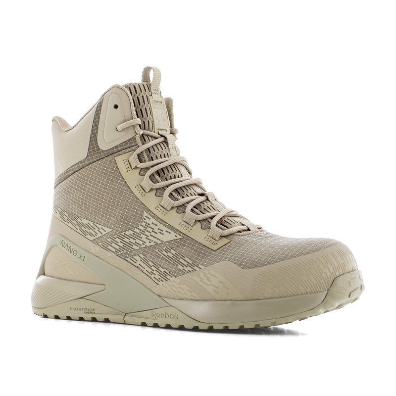 Reebok Work Reebokwork | RB9488 | Men's | Tactical Boot | Composite Toe | Slip-Resistant | Side Zipper - Image 1