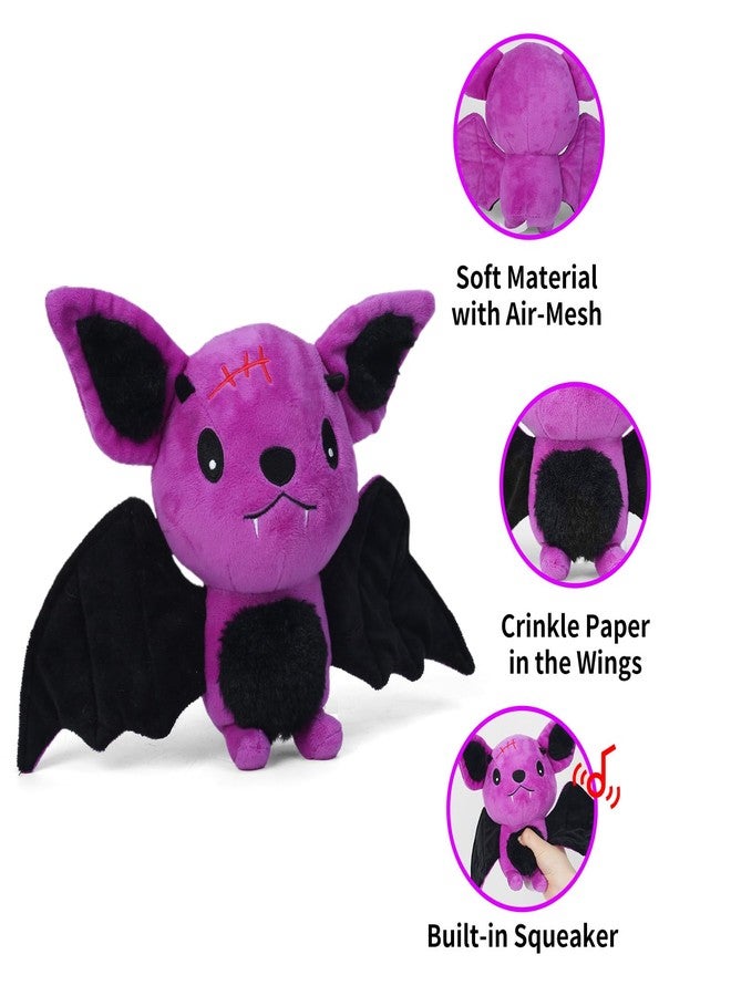 Blnboimrun Dog Toys, Interactive Plush Bat with Squeaky & Crinkle Paper, Durable Chew Toys for Small Medium Large Dogs, Puppy Toys for Indoor Outdoor Play - Image 2