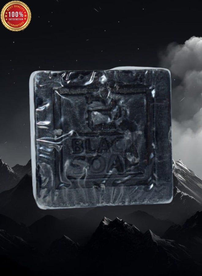 بيرون صابون الفحم الاسود و الكولاجين يعمل على التبيض و قابض المسام أزالة حب الشباب 100 جرام - Image 2