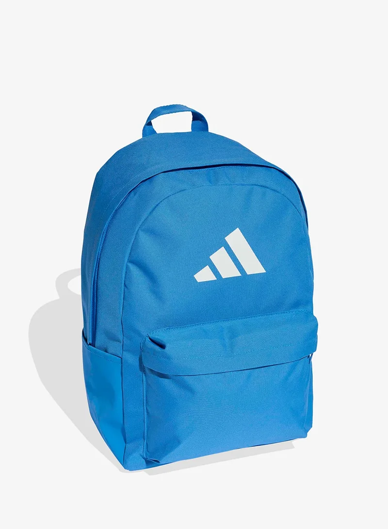 Adidas RAYBLU/WHITE 3-Stripes Classic  Logo Backpack  | Best Price UAE