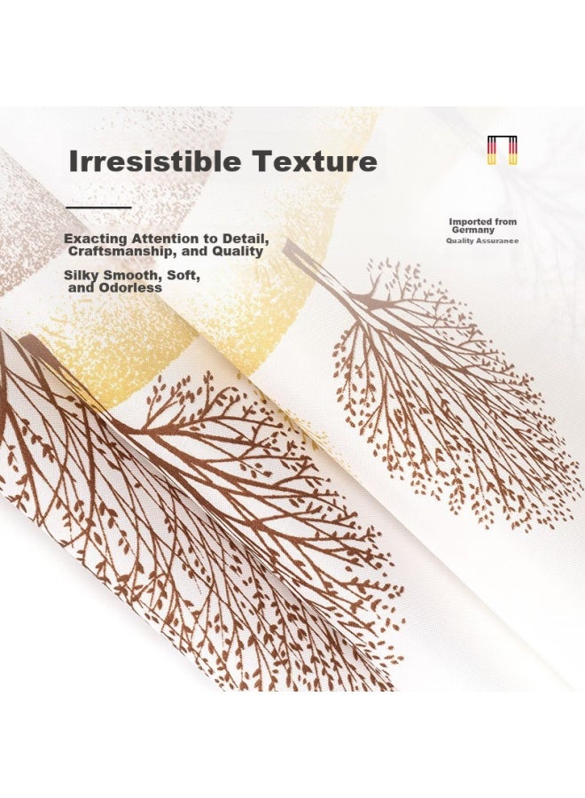 Ridder German Imported Shower Curtain, Waterproof, Mold-resistant, Bathroom Parion, Shower Curtain, Desert Tree, 180*200cm - Image 1