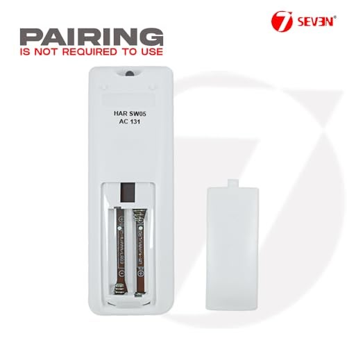 7-Seven 7SEVEN® Compatible Haier Ac Remote Original 0010401715BW 0010401715BF 0010401715AD Model Suitable for Split and Window 1 1.5 2 Ton Air Conditioner Choose Remote When Key Match Exactly (AC131) - Image 2