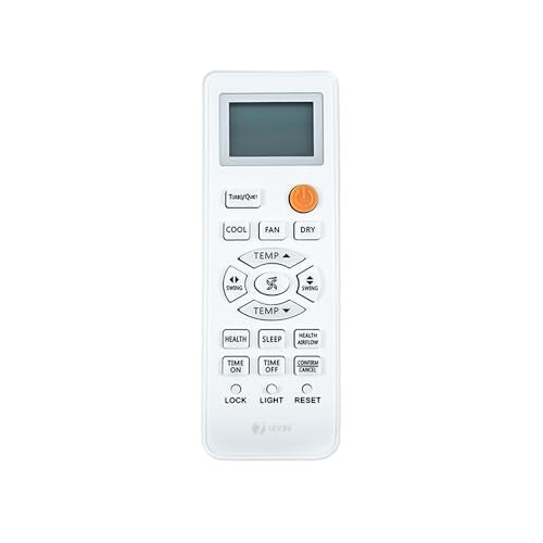 7-Seven 7SEVEN® Compatible Haier Ac Remote Original 0010401715BW 0010401715BF 0010401715AD Model Suitable for Split and Window 1 1.5 2 Ton Air Conditioner Choose Remote When Key Match Exactly (AC131) - Image 1