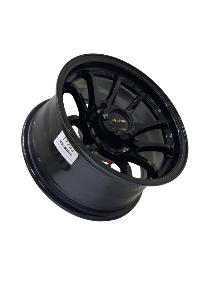 لينسو جنط لينسو فينوم-5 VN5 مقاس 15×7.5 لون أسود - Image 3