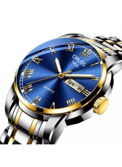 Generic Swiss Brand Automatic Movement Watch Men's Calendar Luminous Non-mechanical Korean Style Steel Wrist Watch Men's Watch 