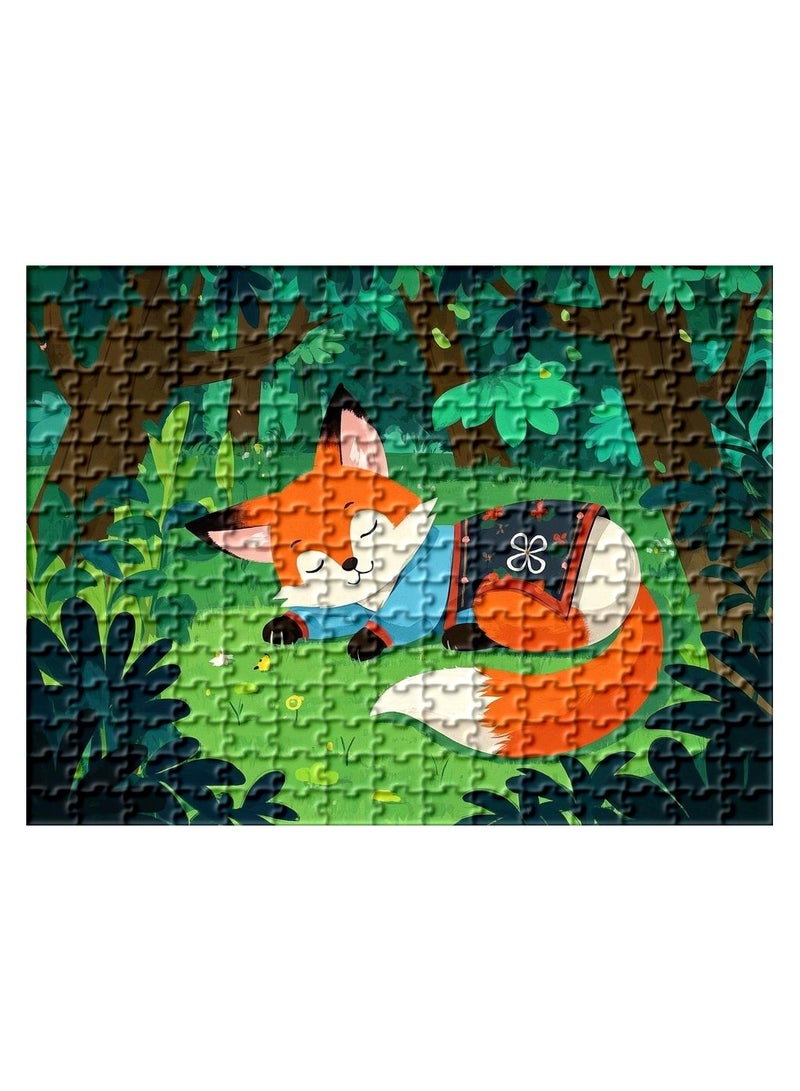 Anna 1000 Pieces Of anime Forest Sleeping Fox Puzzle - Image 1