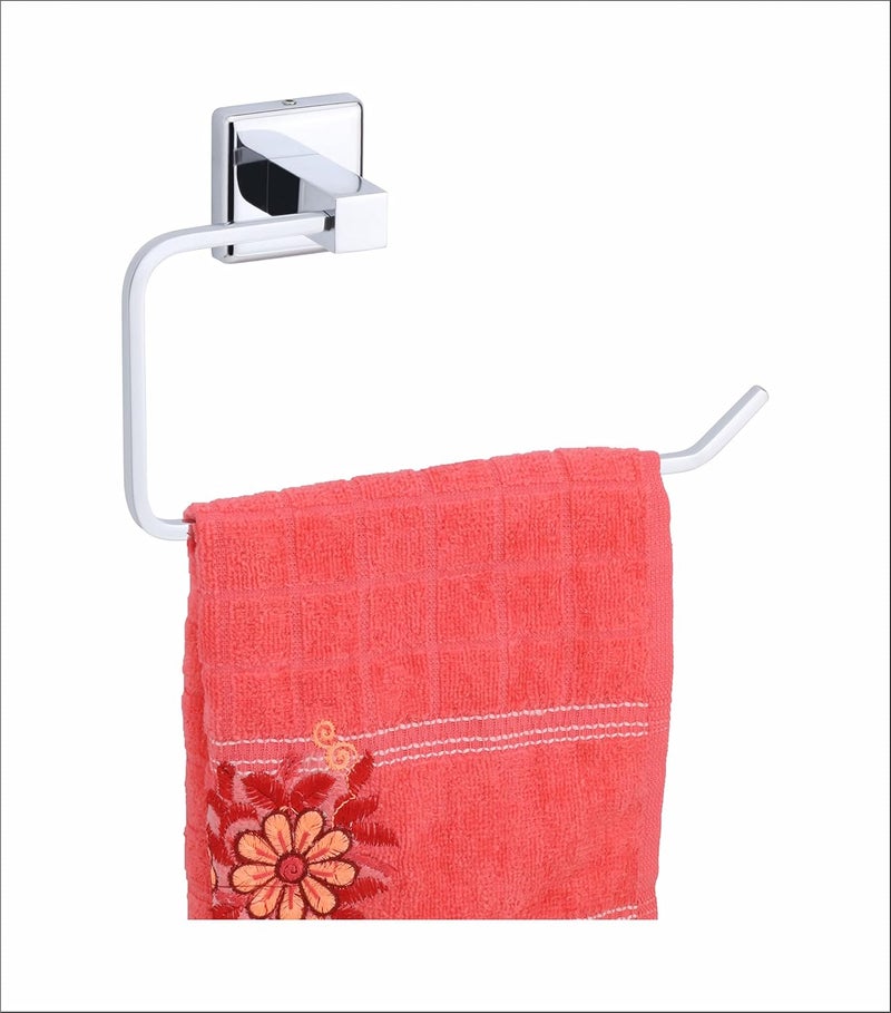 EASYHOME FURNISH Towel Rings Towel Holder Hand Towel Stand Cloth Hanger Napkin Holder Cloth Stand Towel Holder for Bathroom Kitchen washbasin304 Stainless SteelChrome Finished Anti Rust 26_2 - Image 4