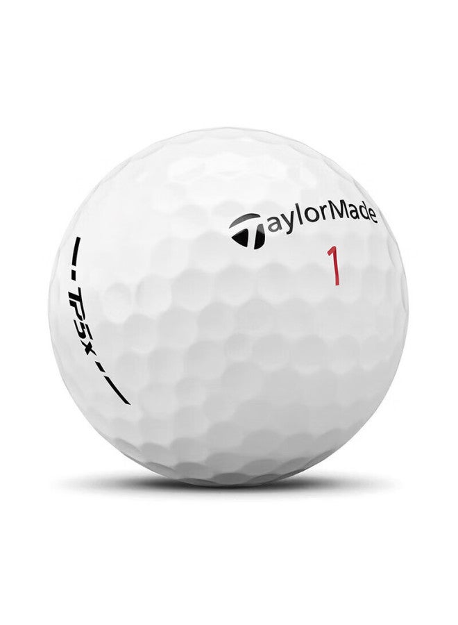 Taylormade Tp5x 3.0 Golf Balls 5-layer Practice And Tour Professional White 12-pack - Image 3