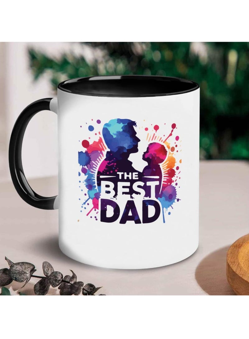PRINTSHOP4ME Fathers Day Coffee Mug - Dad’s Birthday Gifts from Daughter Son - Gifts for Dad - Dad’s Black Ceramic Coffee Mug - Dad Gifts - Dad Appreciation Gifts - Gift for Daddy  - Image 5