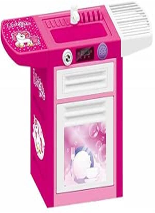 Dolu Dolu unicorn dish washing machine toy for girls 