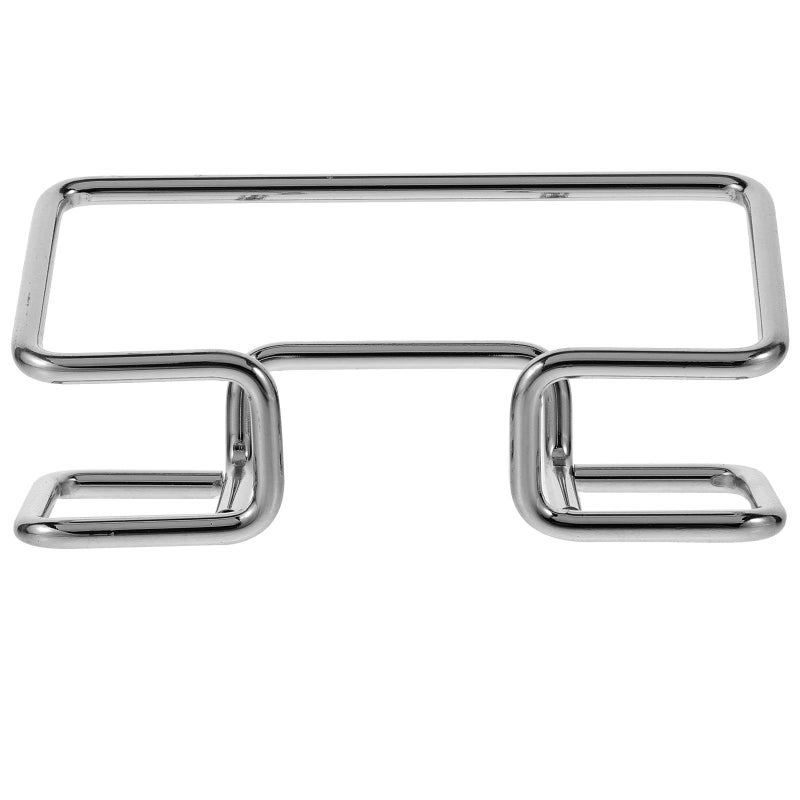 Black Metal Business Card Holder and Desk Organizer with Display Stand Function - Image 2