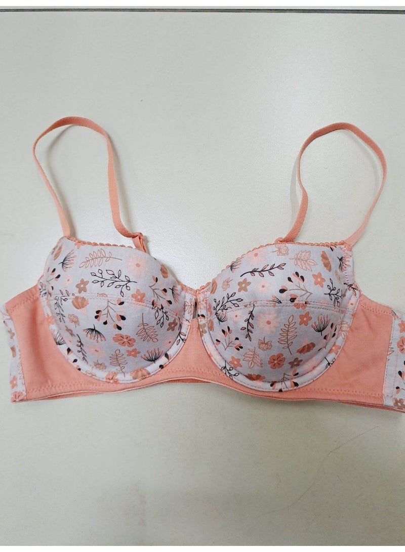 منتجات آفون حمالة صدر كريستال ذات سلك داخلي مصنوعة من البوليستر والقطن - Image 2