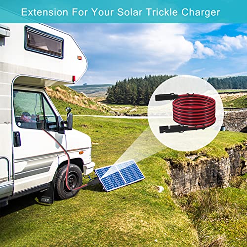 SPARKING كابل تمديد SAE بطول 12 قدم 16AWG - كابل تمديد SAE، موصل سريع 2 دبوس SAE 16awg مع غطاء مقاوم للماء - Image 4