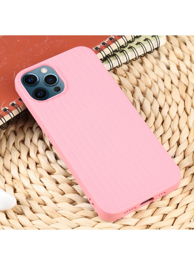 زبون جراب لهاتف iPhone 12 Pro Max جراب هاتف من السيليكون المنسوج - Image 2