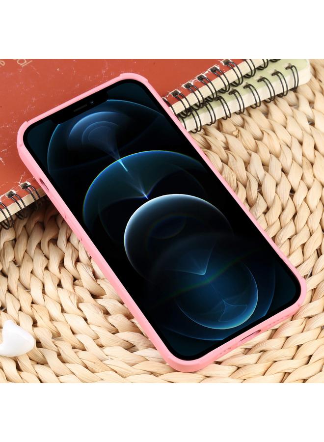 زبون جراب لهاتف iPhone 12 Pro Max جراب هاتف من السيليكون المنسوج - Image 3